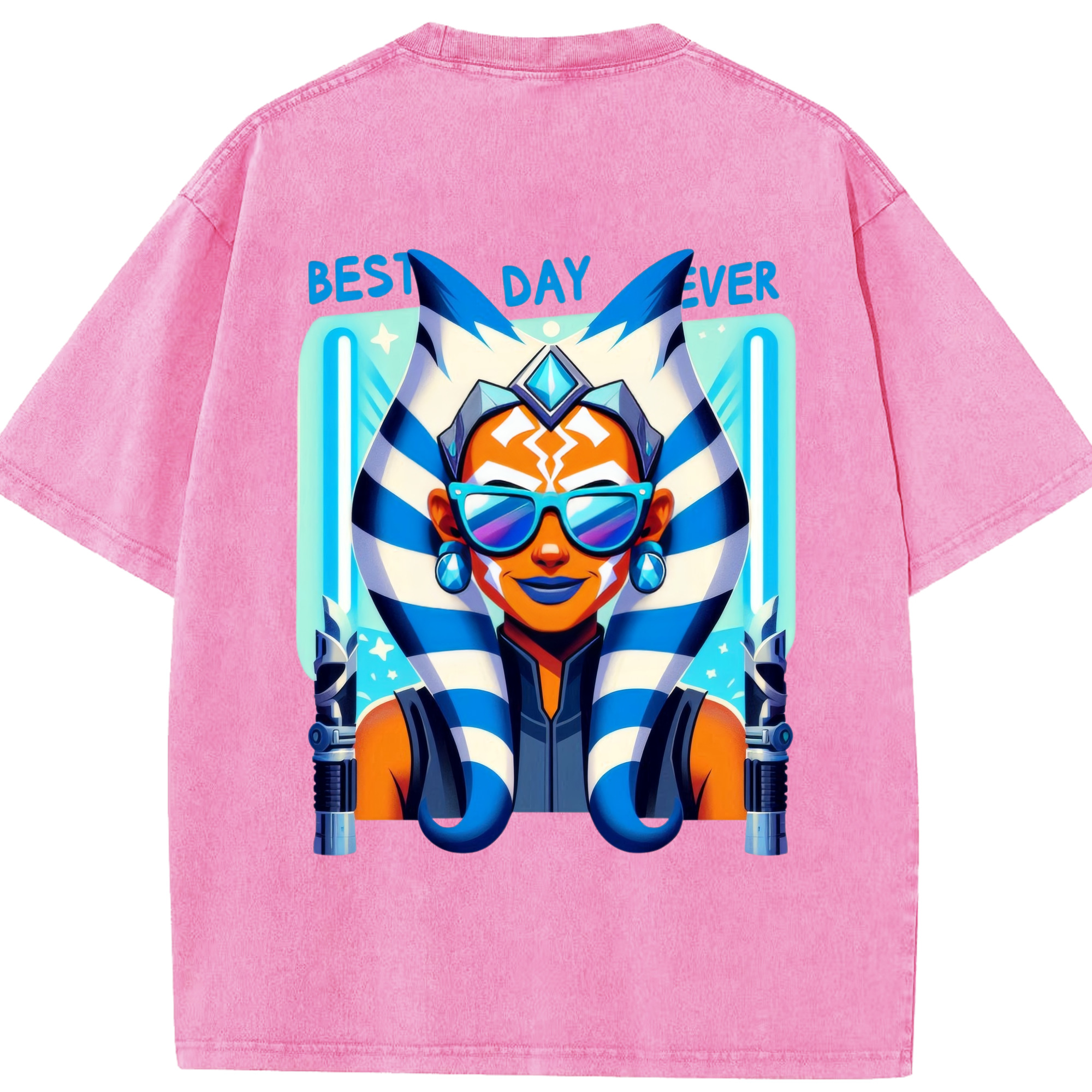 （画像用） スター・ウォーズ Star Wars 綿100% ヴィンテージ風 半袖Tシャツ（背面プリント）